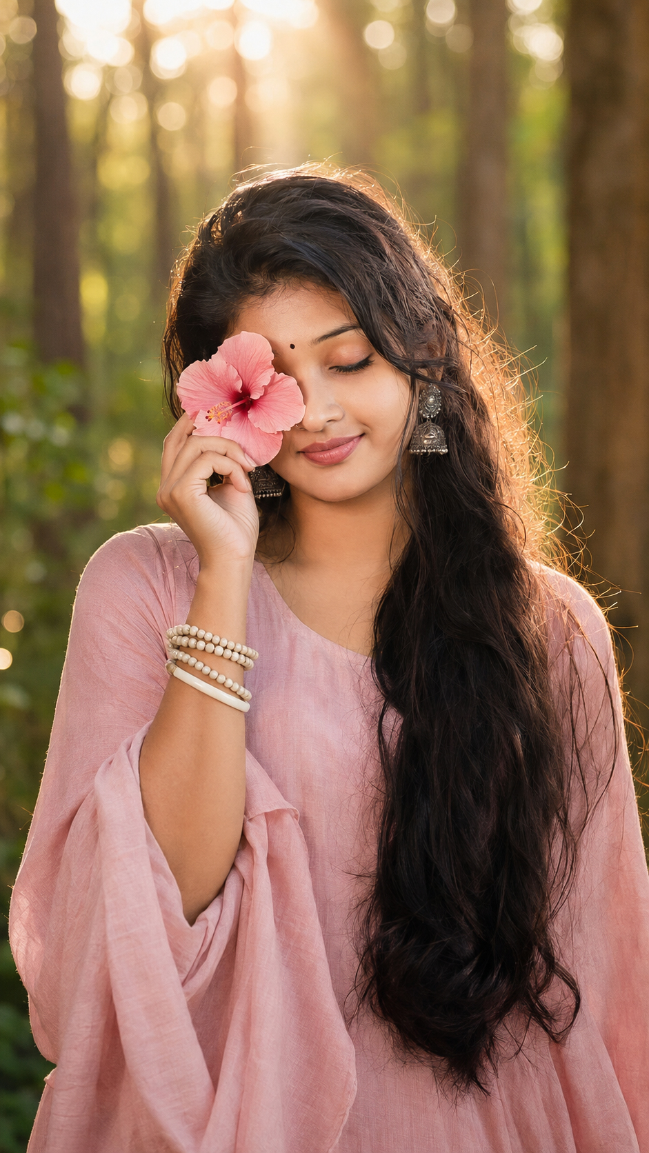 BEAUTIFUL GIRL WITH FLOWER 🌸