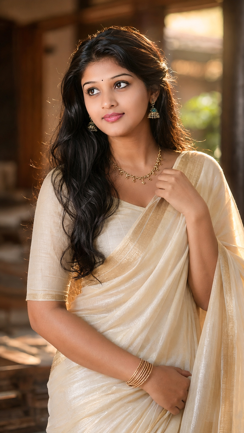 🌼💛 Golden Hour Kerala Beauty ✨